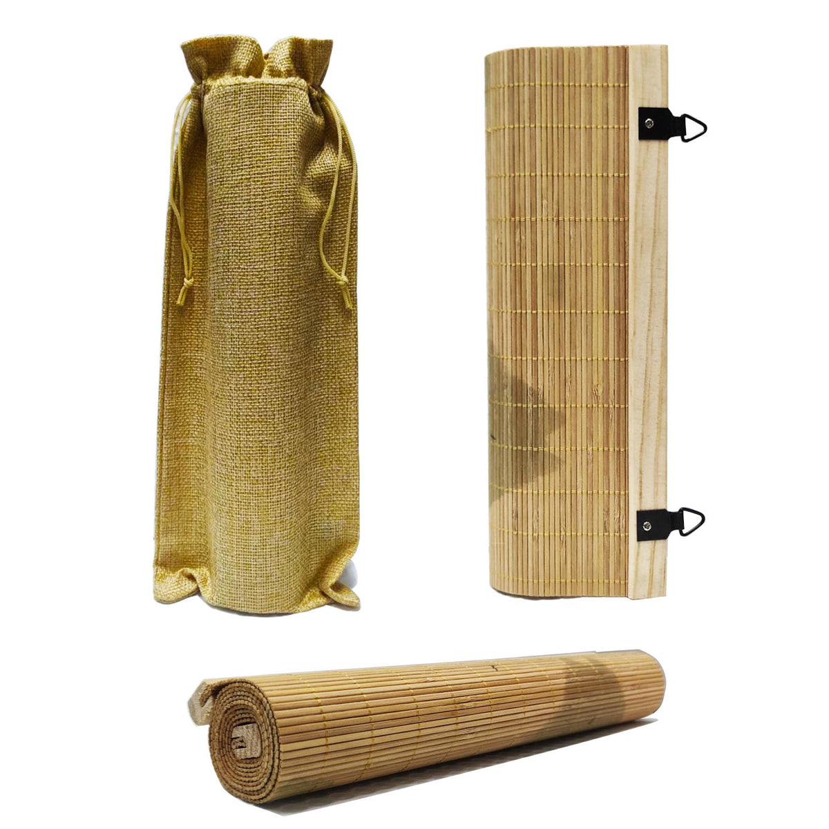 RILEYSON Asian Wall Decor - Wall Art Decorations Crafted from Natural Bamboo, Chinese Classical Aesthetic Bamboo Scroll Wall Paintings，47 x 12 inches (Color-C03)