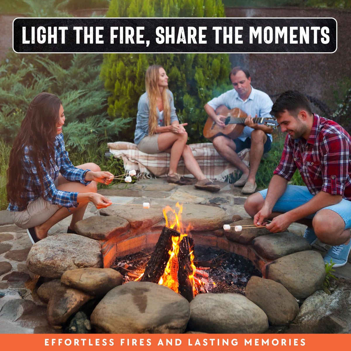 Billy Buckskin 10lb Fatwood Fire Starter Sticks, 100% Natural Firestarter | Lights when wet, For Campfires, Firepit, Fireplaces, BBQ & Wood Stoves, Easy Ignition with Just 2 Sticks, Camping Essentials