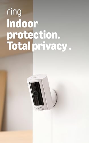 Ring Indoor Cam — Home or business security in 1080p HD video, White