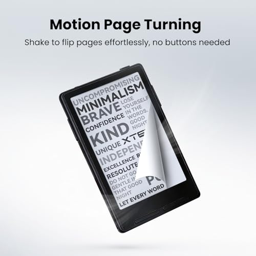 XTEINK X3 3.7" Pocket E-Ink eBook Reader,58g,Magnetic, Mini Ereader Devices | Ultra-thin 0.2" design with magnetic pogo-pin charging, gyroscope page-turn, 16GB storage, and distraction-free reading