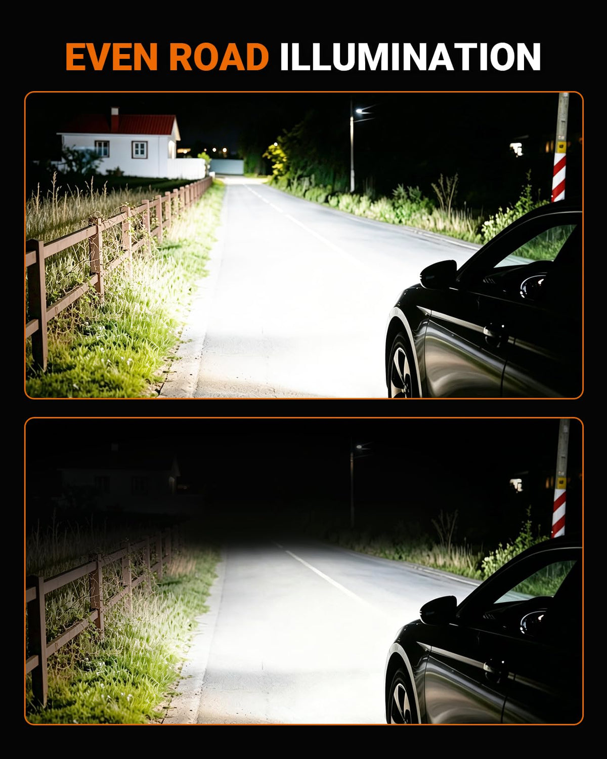 SEALIGHT D4S HID Bulbs, 6000K Daylight White Enhanced Visibility, 35W Direct Fit for 66440 42402 42402WX D4S Xenon Bulb, Pack of 2 (Halogen Headlamp Incompatible)