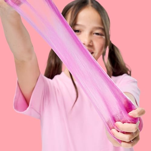 GUI GUI Slime Kit Shimmer Deluxe 2-Pack, Iridescent Slimes | Includes Shimmer & Crystal Pearl slimes, Pearl Bead Booster, Glow-Up sachets; slime kit for girls ages 6+