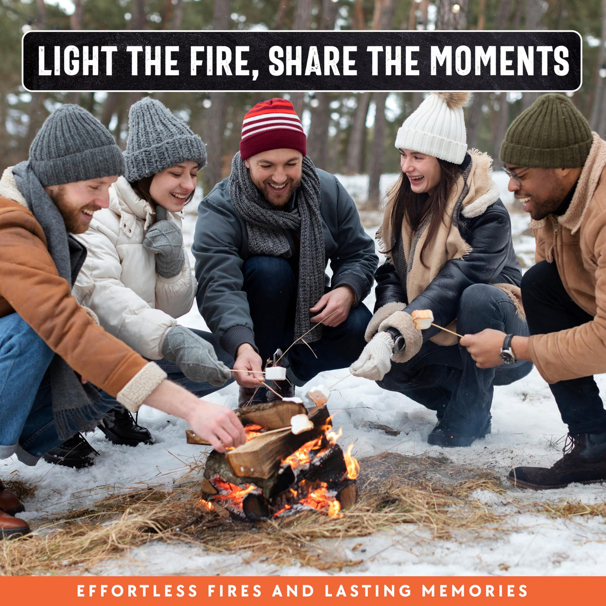 Billy Buckskin 10lb Fatwood Fire Starter Sticks, 100% Natural Firestarter | Lights when wet, For Campfires, Firepit, Fireplaces, BBQ & Wood Stoves, Easy Ignition with Just 2 Sticks, Camping Essentials