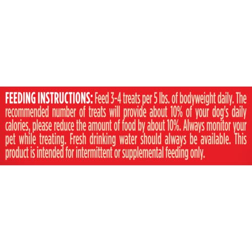 Milk-Bone Soft & Chewy Mini's Dog Training Treats, 18 oz Canister | Made with real chicken breast, small dog treats for training and rewarding, 18% protein, fortified with vitamins and minerals