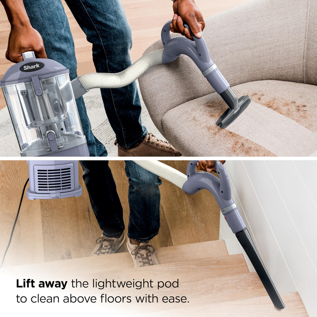 Shark Navigator Lift-Away Upright Vacuum Cleaner, HEPA, Lavender, NV352 | Carpet, Area Rug & Hard Floor Cleaning, XL Dust Cup, Lightweight with Swivel Steering, Crevice Tool & Wide Upholstery Tool​