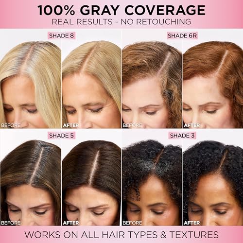 L'Oreal Paris Excellence Crème Permanent Hair Dye, Triple Care Hair Color with Hyaluronic Acid for 100% Gray Coverage, 4 Dark Brown, 1 Kit (Packaging May Vary)