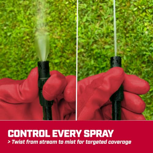 CHAPIN 20004 SureSpray 1-Gallon Pump Sprayer for Lawn, Garden & Weeds | See fluid levels at a glance; the funnel top makes filling easier, while the adjustable nozzle and 34-in hose extend reach