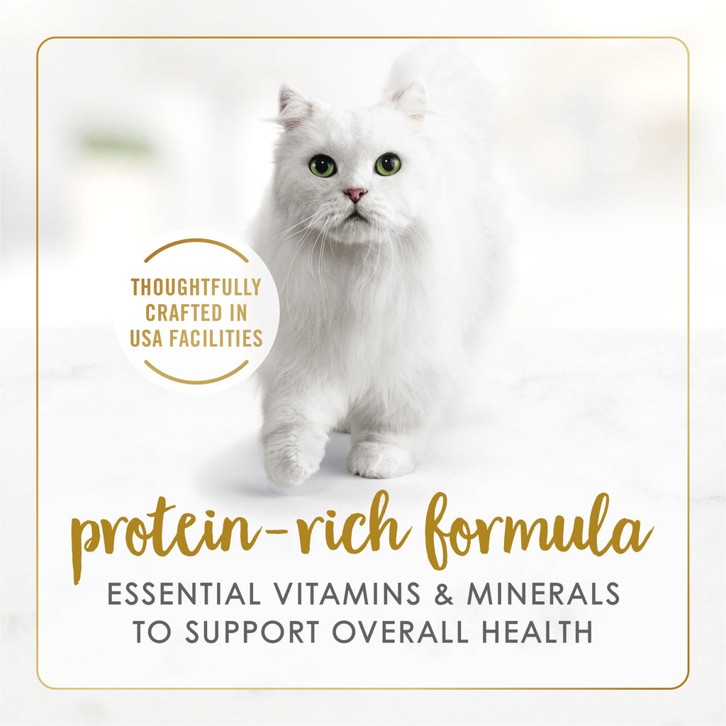 Purina Fancy Feast Gravy Lovers Wet Cat Food, 3 oz Cans, 30-Pack | Variety Pack with poultry and beef grilled gourmet recipes, made with no artificial colors or preservatives