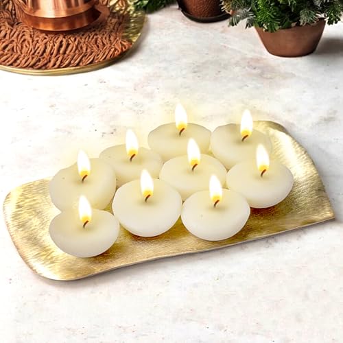 SATVIK Pack of 100 Pure Ghee Wicks for Puja | Ready-to-Use Diya Batti | 30-Min Burn Time | Wax-Free Cotton Wicks | Ideal for Pooja, Meditation, Diwali, and Housewarming Gifts