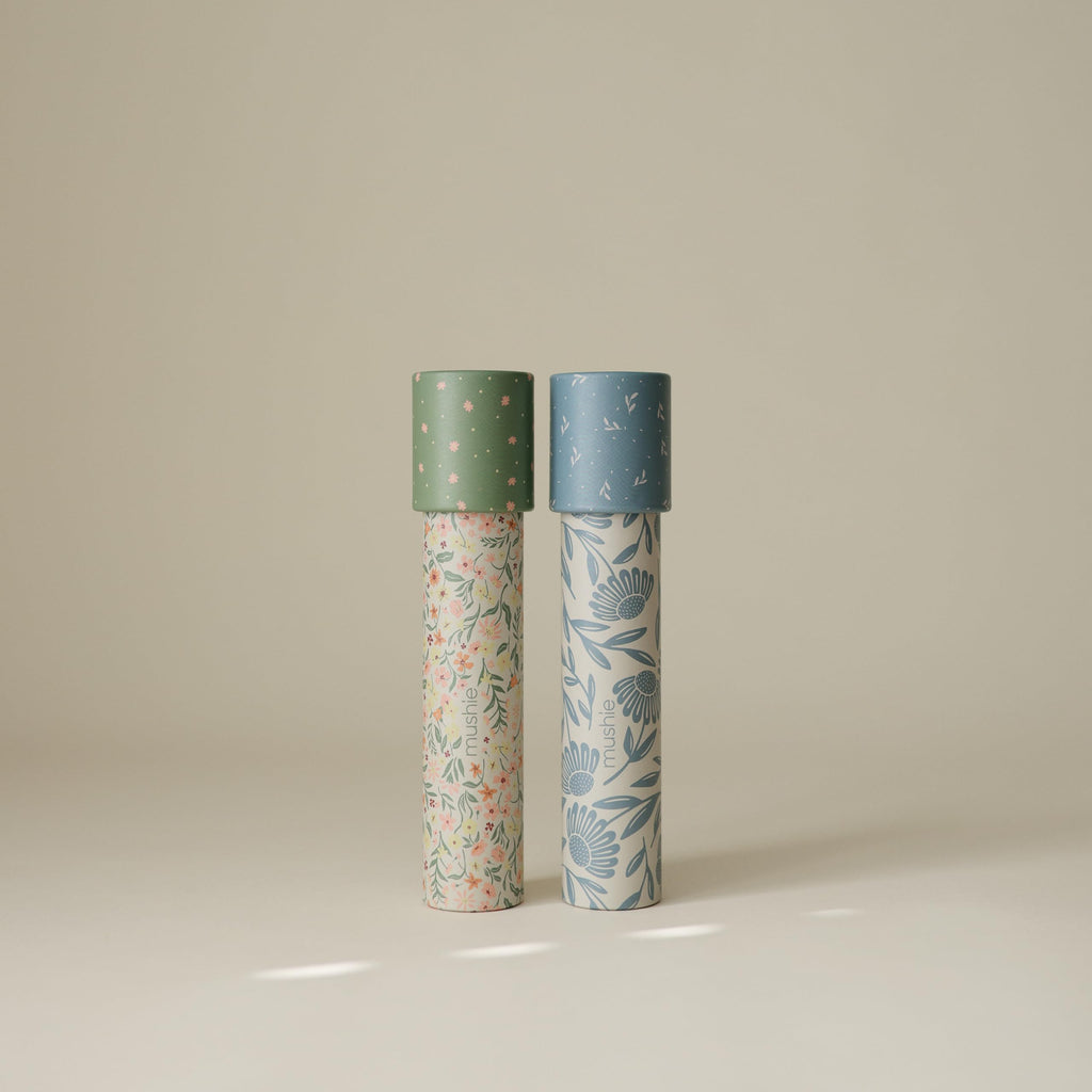 mushie Kaleidoscope 2-Pack (Floral Combo) | Toys for Kids 3 Years+