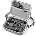 Osmo Mobile 8/7P Case, Portable PU Shoulder Bag for DJI OM 7/7P/8 | Travel Carrying Case, for DJI Osmo Mobile 8/7/7P Gimbal Stabilizer and Accessories, Not for OM8P
