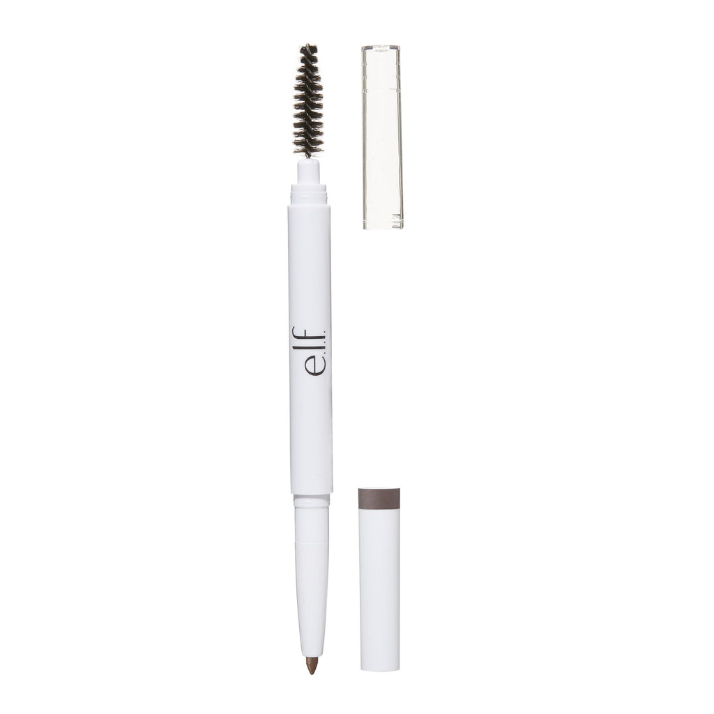 e.l.f. Instant Lift Brow Pencil, Dual-Sided, Neutral Brown | Retractable Precision-Tip Brow Pencil with Grooming Spoolie for Buildable Natural-Looking Color, Vegan & Cruelty-Free