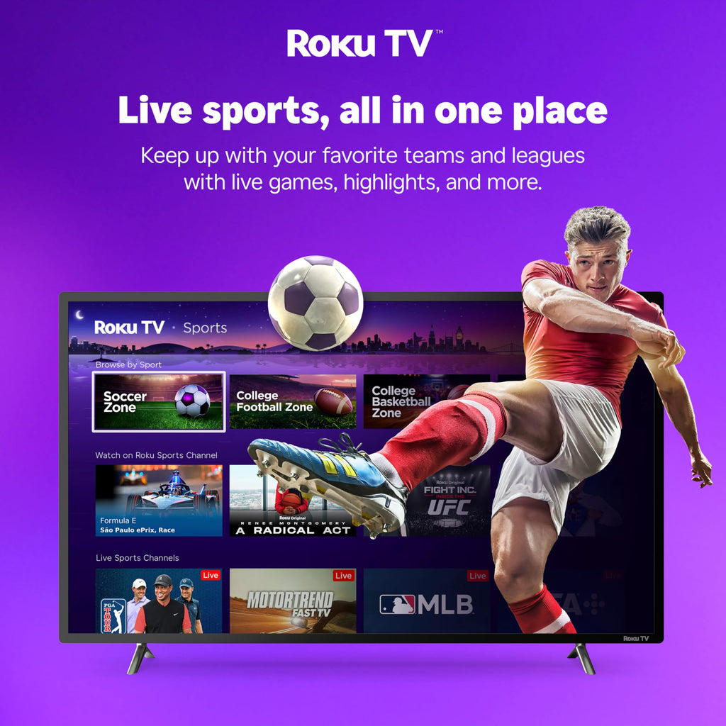 Hisense 65" Class E6SR Series Hi-QLED 4K UHD Smart Roku TV (65E6SR, 2026 Model) - Dolby Vision, Game Mode Plus, VRR, ALLM, DTS Virtual:X, Apple AirPlay, Compatible with Alexa and Google Assistant