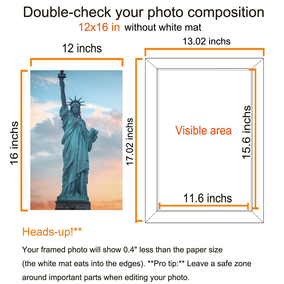 SESEAT 12x16 Frame Wall Hanging Picture Frames, Brown, 1 Pack
