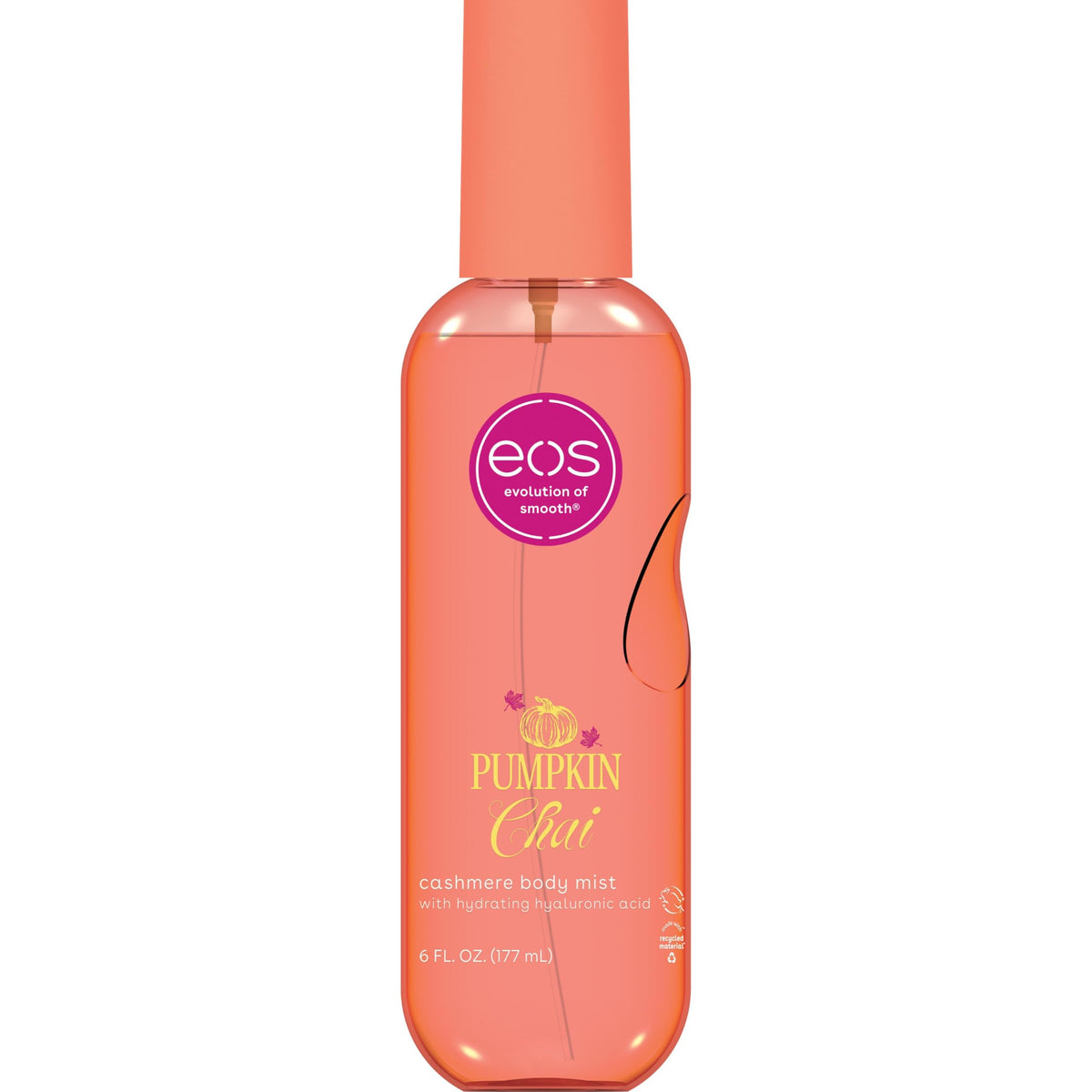 eos Pumpkin Chai Fine Fragrance Body Mist - Fall Body Spray, 6 fl oz