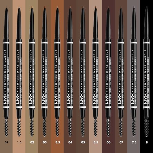 NYX PROFESSIONAL MAKEUP Micro Brow Pencil, Precise Eyebrow Pencil - Espresso