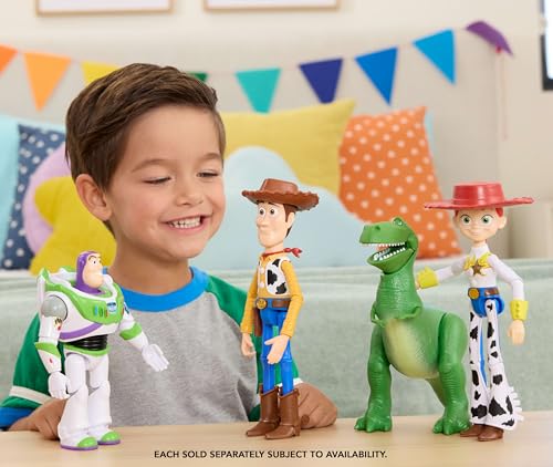 ​Mattel Disney and Pixar Toy Story 5 Buzz Lightyear Action Figure | 7-inch Playscale, 1 Key Character, 8+ Posable Joints, Movie-Accurate Design