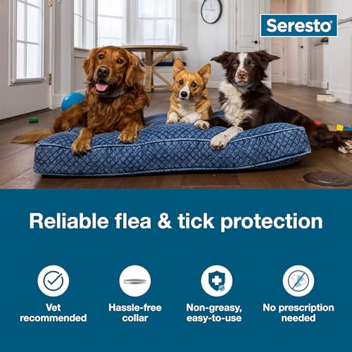 Seresto 8-Month Flea & Tick Collar for Large Dogs Over 18 lbs., 1ct