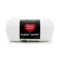 Red Heart Super Saver Yarn for Crocheting & Knitting, White, Single | #4 Medium Worsted Weight Acrylic Soft Yarn for Blankets, Beanies, Amigurumi, and Beginner Projects, 364 yards, 198g/7oz