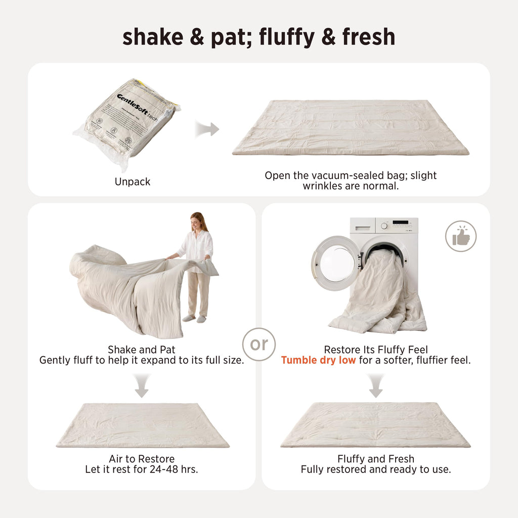 Bedsure King Comforter Set Prewashed Soft Bedding Set 3Pcs Beige 104"x90" | GentleSoft, Built to last, all season, bedding, comforter set, warm yet lightweight, gift choice, OEKO-TEX