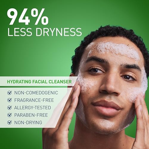 CeraVe Hydrating Cleanser with Hyaluronic Acid, Gentle Face Cleanser,16oz | Daily Face Wash & Makeup Remover with Glycerin, Skin Care for Men and Women, National Eczema Association Certified