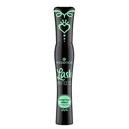 essence Lash Princess False Lash Effect Mascara, Black (Pack of 1) | Volumizing & Lengthening, Clump-Free Fiber Brush, Defines and Separates; Vegan, Cruelty Free, Paraben Free, Oil Free