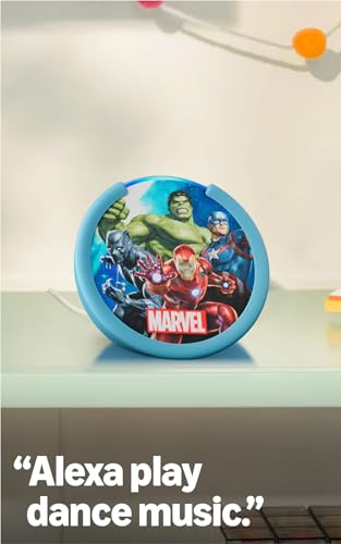Amazon Echo Pop Kids (newest model), Enjoy age-appropriate audiobooks, sleep routines and Alexa+ experiences to create and learn, Disney Princess design