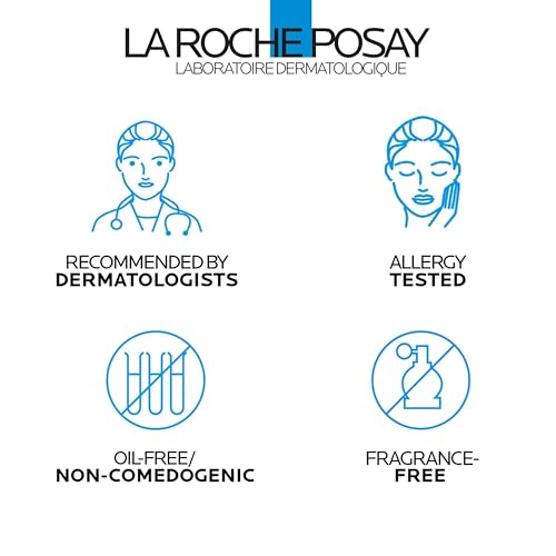 La Roche-Posay Toleriane Purifying Foaming Facial Cleanser with Niacinamide | Oil free face wash for sensitive skin with niacinamide and ceramides. Pore cleanser that won’t dry out skin and is soap free.