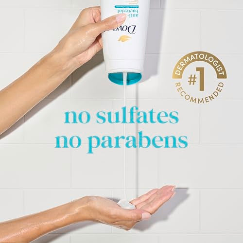 Dove Body Wash Antibacterial For All Skin Types 30.6 oz Pump, Sulfate Free | Dove Antibacterial Body Wash eliminates 99% of bacteria while nourishing skin with a sulfate-free formula