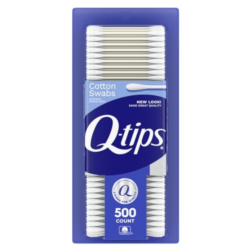 Q-tips Cotton Swabs, Original, For Home, First Aid and Beauty, 100% Cotton, 500 Count