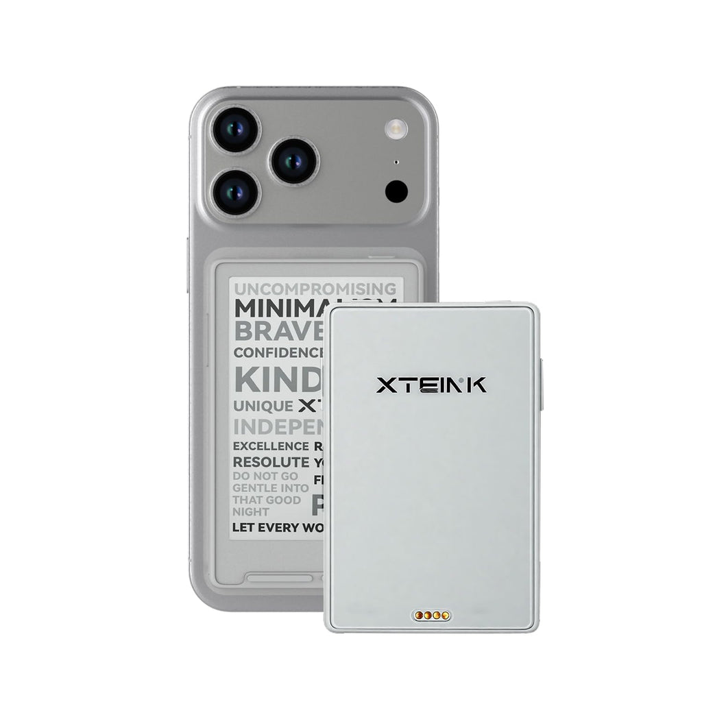 XTEINK X3 3.7" Pocket E-Ink eBook Reader,58g,Magnetic, Mini Ereader Devices | Ultra-thin 0.2" design with magnetic pogo-pin charging, gyroscope page-turn, 16GB storage, and distraction-free reading