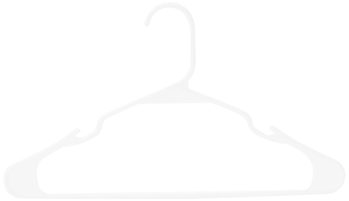 Utopia Home Plastic Hangers 50 Pack – Space Saving Clothes Hanger White | Durable & strong | Closet organizer & storage | Ideal for apartments, dorms & stocking stuffers