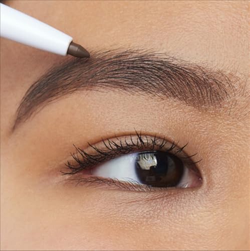 e.l.f. Instant Lift Brow Pencil, Dual-Sided, Neutral Brown | Retractable Precision-Tip Brow Pencil with Grooming Spoolie for Buildable Natural-Looking Color, Vegan & Cruelty-Free