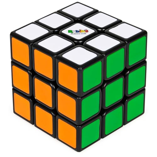 Rubik's Cube The Original 3x3 Puzzle Cube & Brain Teaser Fidget Toy | The World's Best-Known Puzzle, An Iconic STEM Toy That Enhances Spatial Awareness & Algorithmic Thinking Skills, Ages 8+