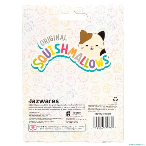 Horizon Group USA Slimygloop Gelli Gels, Blue Squishmallows | Slow-Flow Glitter Squishy Sensory Toys, Squeeze Stress Ball for Kids and Teens, Satisfying Sugar Squish Fidget