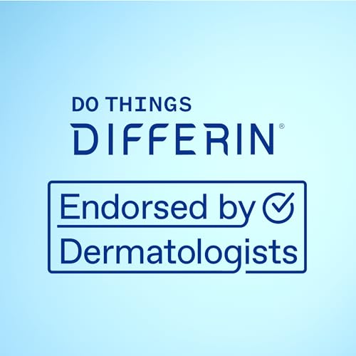 Differin Acne Retinoid Treatment Gel, 0.1% Adapalene, 15g Tube | Over-The-Counter Retinoid, Clears Acne And Prevents Breakouts, Gentle For Sensitive Skin, 30-Day Supply, 15G Tube