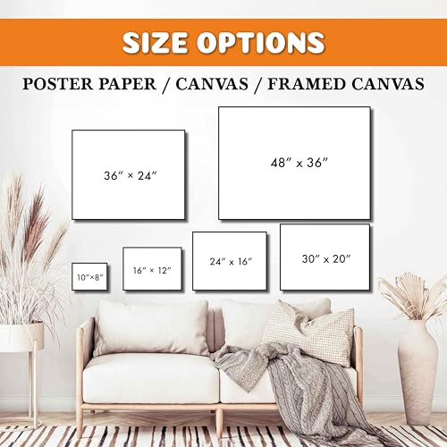 Custom Pencil Drawing from Photos – Charcoal Style Portrait – Merge Family Photos, Add Passed Loved One – Memorial Gift with Angel Wings – Personalized Canvas from Picture – In Memory of Mom