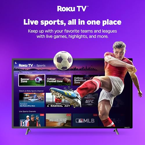 Hisense 65" Class E6SR Series Hi-QLED 4K UHD Smart Roku TV (65E6SR, 2026 Model) - Dolby Vision, Game Mode Plus, VRR, ALLM, DTS Virtual:X, Apple AirPlay, Compatible with Alexa and Google Assistant