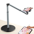 Mionondi Overhead Phone Mount for Video Recording | Aluminum Overhead Tripod for iPhone, Desk Phone Camera Stand for Cooking, Nail Techs, Filming, Live Streaming
