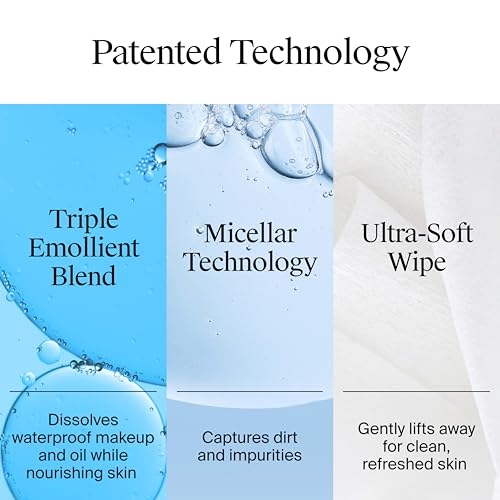 Neutrogena Makeup Remover Micellar Wipes, 2 Pack of 25 Ct | Plant-Based Micellar Water Cleansing Cloths, Gently Removes Oil, Dirt & Waterproof Makeup, No Heavy Residue, Alcohol-Free