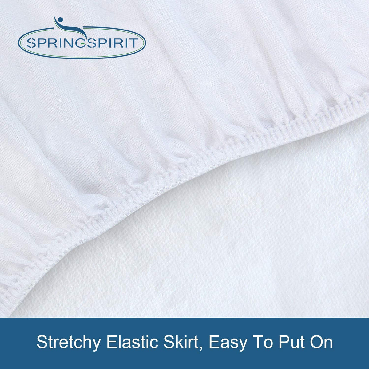 Queen Size Mattress Protector Waterproof,Absorbent Fitted Sheet | up to 18" Deep Pocket,Mattress Cover Queen Size Bed Sheets,Terry Machine Wash Protection Mattress Protector