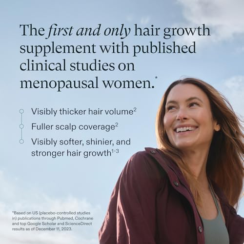 Nutrafol Women's Balance Hair Growth Supplements, Age 45+, 1-Month Bottle | #1 Dermatologist-Recommended Hair Growth Supplement Brand, Clinically Tested for Visibly Thicker Hair and Scalp Coverage