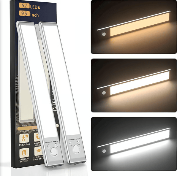 🔥💡 Punch-free Smart Sensor Magnetic Rechargeable LED Lights