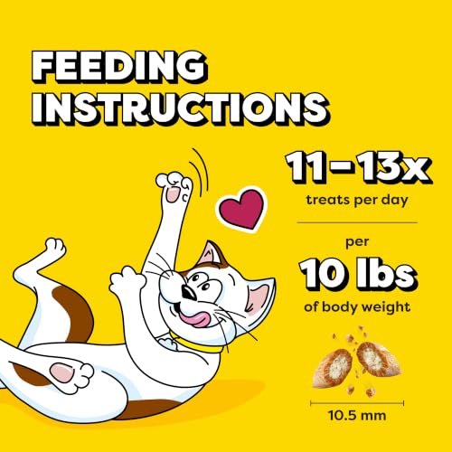 Temptations Classic Crunchy and Soft Cat Treats, Tasty Chicken, 30 oz | Under 2 calories per treat, crunchy outside & soft inside, resealable tub, 100% complete & balanced, snack, meal or topper